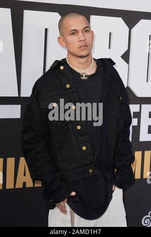 Miami, FL, USA. Januar 2020. TAINY am 12. Januar 2020 bei der Premiere von Bad Boys For Life Miami im Regal South Beach Theatre in Miami, Florida. Kredit: Mpi140/Media Punch/Alamy Live News Stockfoto