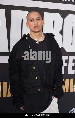 Miami, FL, USA. Januar 2020. TAINY am 12. Januar 2020 bei der Premiere von Bad Boys For Life Miami im Regal South Beach Theatre in Miami, Florida. Kredit: Mpi140/Media Punch/Alamy Live News Stockfoto