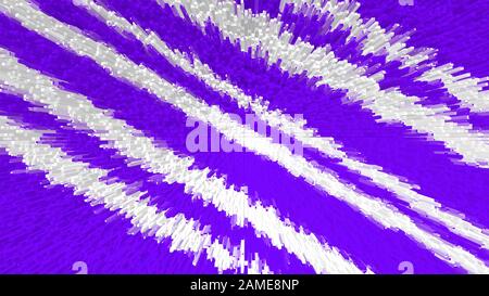 Lila geometrische fractal Konzept. Schönen Hintergrund Stockfoto