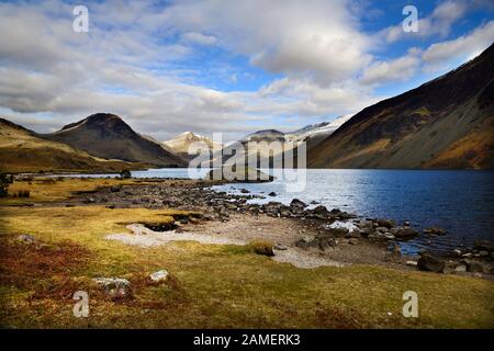 Wasdale Head im Lake District Stockfoto