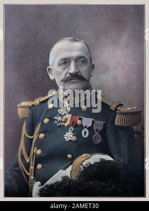 Paul Andre Marie Maistre (1858-1922) war ein französischer General, Kommandeur der 6. Und der 10. Französischen Armeen während des ersten Weltkriegs In der Endphase Stockfoto