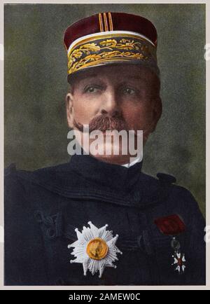 Augustin Yvon Edmond Dubail (1851 - 1934) war ein General der französischen Armee. Er befehligte während des ersten Weltkriegs die Erste Armee- und Heeresgruppe Ost Stockfoto