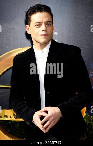 Westwood, USA. Januar 2020. Rami Malek bei der Premiere des Films 'Dolittle/Die Fantastische Reise von Dr. Dolittle' im Regency Village Theatre. Westwood, 11. Januar 2020 - weltweite Nutzung Credit: Dpa/Alamy Live News Stockfoto