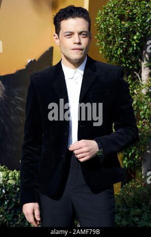 Westwood, USA. Januar 2020. Rami Malek bei der Premiere des Films 'Dolittle/Die Fantastische Reise von Dr. Dolittle' im Regency Village Theatre. Westwood, 11. Januar 2020 - weltweite Nutzung Credit: Dpa/Alamy Live News Stockfoto