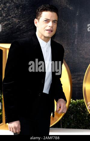 Westwood, USA. Januar 2020. Rami Malek bei der Premiere des Films 'Dolittle/Die Fantastische Reise von Dr. Dolittle' im Regency Village Theatre. Westwood, 11. Januar 2020 - weltweite Nutzung Credit: Dpa/Alamy Live News Stockfoto