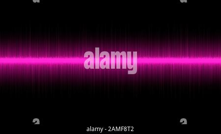 Abstraktes Hintergrundbild der Sound-Welle. Schöner Musik-Equalizer Stockfoto