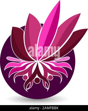 lotus Couple-Logo Stockfoto