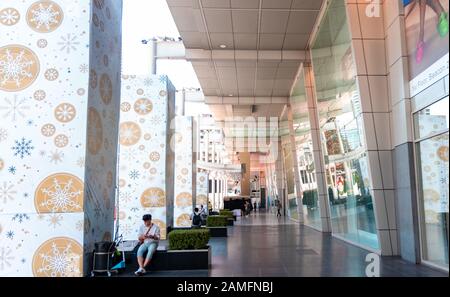 Bangkok, Thailand - 29. November 2019: Central World Shopping Center in Bangkok. Central World befindet sich direkt an der Ecke von Ratchaprasong Intersec Stockfoto