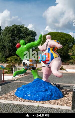 Das Berardo Collection Museum (Museu Colecao Berardo) ist ein Museum für moderne und zeitgenössische Kunst in Belem, Lissabon, Portugal Stockfoto