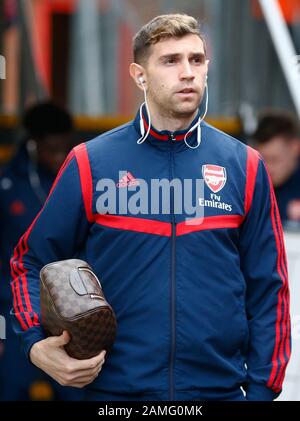 London, ENGLAND - 11. JANUAR: Emiliano Martinez von Arsenal beim Spiel der englischen Premier League zwischen Crystal Palace und Arsenal am 11. Januar 2020 Stockfoto
