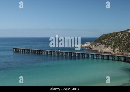 Wunderbarer Strand im Innes Ntional Park, Yorke Peninsula Stockfoto