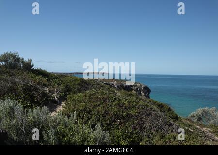 Wunderbarer Strand im Innes Ntional Park, Yorke Peninsula Stockfoto