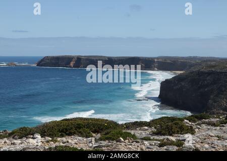 Wunderbarer Strand im Innes Ntional Park, Yorke Peninsula Stockfoto