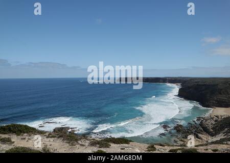 Wunderbarer Strand im Innes Ntional Park, Yorke Peninsula Stockfoto