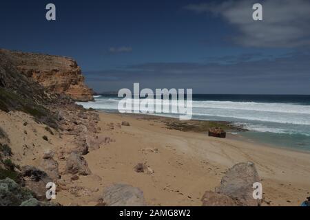 Wunderbarer Strand im Innes Ntional Park, Yorke Peninsula Stockfoto