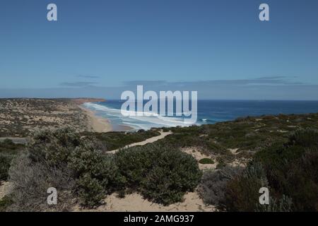 Wunderbarer Strand im Innes Ntional Park, Yorke Peninsula Stockfoto