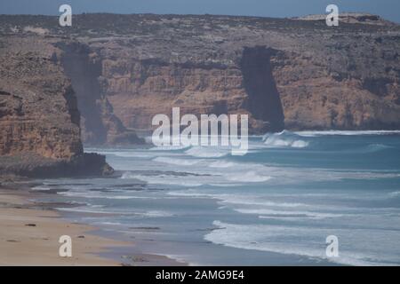 Wunderbarer Strand im Innes Ntional Park, Yorke Peninsula Stockfoto