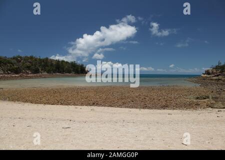 Hamilton Island, ein Paradies auf der Whitsunday Island Stockfoto