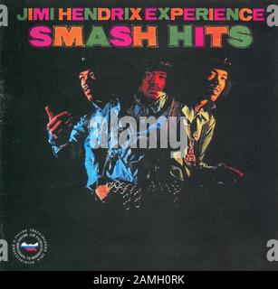 CD: The Jimi Hendrix Experience 'Smash Hits', veröffentlicht am 12. April 1968 bei Track Records. Stockfoto