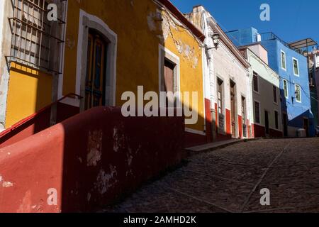 Straßenszene, Guanajuato, Mexiko. Stockfoto