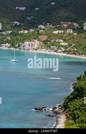 Cane Garden Bay, Tortola, British Virgin Islands, West Indies, Karibik Stockfoto