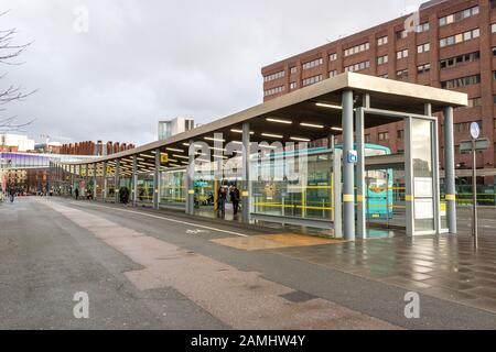 Liverpool One Busbahnhof, Canning Place, Liverpool Stockfoto