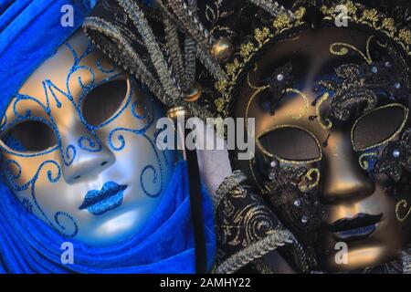 Karneval Masken auf Burano Stockfoto