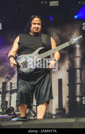 Fear Factory live auf dem bloodstock Open Air Festival UK 2016 Stockfoto