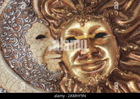 Karneval Masken auf Burano Stockfoto