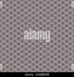 Farbiger sechseckiger Würfel mit nahtlosem Wiederholungsmuster im Hintergrund Stockfoto