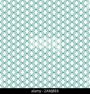 Farbiger sechseckiger Würfel mit nahtlosem Wiederholungsmuster im Hintergrund Stockfoto