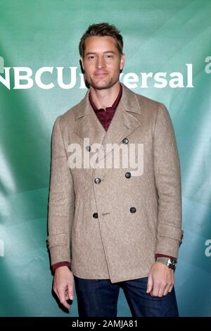 11. Januar 2020, Pasadena, CA, USA: Los ANGELES - 11. JANUAR: Justin Hartley bei der NBCUniversal Winter Press Tour im Langham Huntington Hotel am 11. Januar 2020 in Pasadena, CA (Credit Image: © Kay Blake/ZUMA Wire) Stockfoto