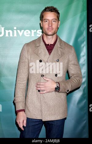 11. Januar 2020, Pasadena, CA, USA: Los ANGELES - 11. JANUAR: Justin Hartley bei der NBCUniversal Winter Press Tour im Langham Huntington Hotel am 11. Januar 2020 in Pasadena, CA (Credit Image: © Kay Blake/ZUMA Wire) Stockfoto