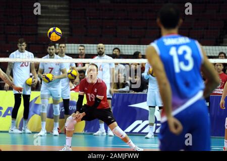 TEAM Canada Senior Herren indoor Volleyball Stockfoto