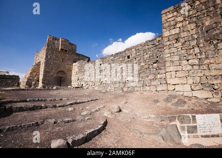 Qasr al-azraq, qusar Al Azraq, blaue Festung, Desrt schloss, Azraq, östliche Wüste, Jordanien, Naher Osten, Asien Stockfoto