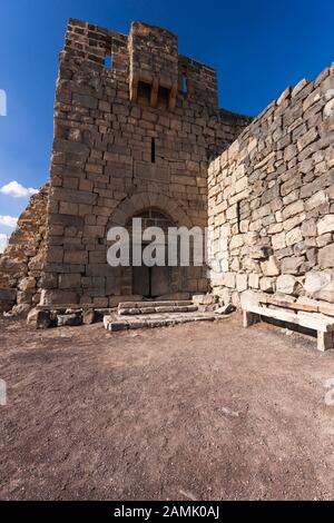 Qasr al-azraq, qusar Al Azraq, blaue Festung, Desrt schloss, Azraq, östliche Wüste, Jordanien, Naher Osten, Asien Stockfoto