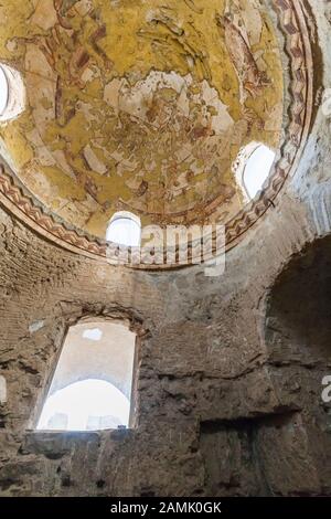 Qasr Amra, Qusayr Amra, Desrt schloss, Zarqa, östliche Wüste, Jordanien, Naher Osten, Asien Stockfoto