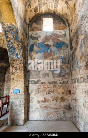 Qasr Amra, Qusayr Amra, Desrt schloss, Zarqa, östliche Wüste, Jordanien, Naher Osten, Asien Stockfoto