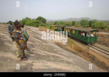 BENIN' S-Bahn Reise zurück in der Zeit Stockfoto