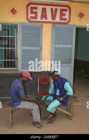 BENIN' S-Bahn Reise zurück in der Zeit Stockfoto