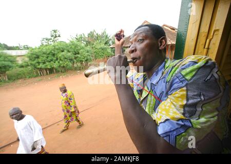 BENIN' S-Bahn Reise zurück in der Zeit Stockfoto