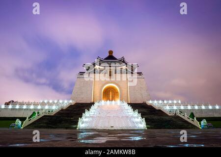 Taipei Chiang Kai Shek Gedenkhalle auf Taiwan Stockfoto