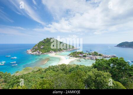 Ko Nang Yuan, in der Nähe von Koh Tao, Thailand Stockfoto