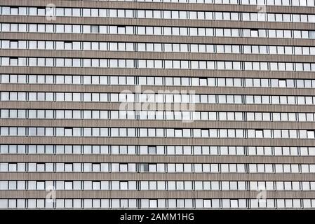 Fassade Des Westin Grand München, Arabella Sheraton Hotel, am Effnerplatz in Bogenhausen [automatisierte Übersetzung] Stockfoto