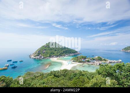 Ko Nang Yuan, in der Nähe von Koh Tao, Thailand Stockfoto