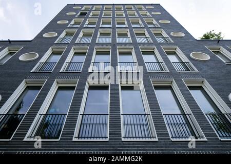 Die Google-Zentrale in der Erika-Mann-Straße in München. [Automatisierte Übersetzung] Stockfoto