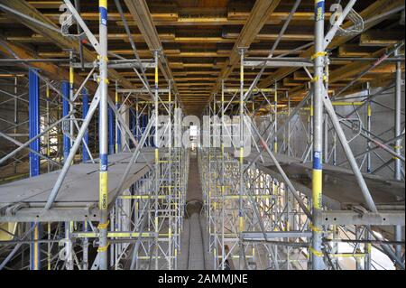 Baustelle für den Bildungscampus Freiham [automatisierte Übersetzung] Stockfoto