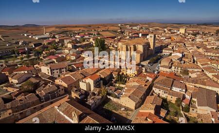 Berlanga de Duero ist eine schöne, mittelalterliche Stadt in der Provinz Soria, Spanien Stockfoto