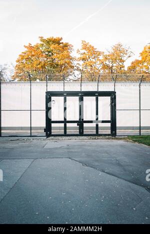 Oktober 2019 die Justizvollzugsanstalt Stadelheim in München (Oberbayern). [Automatisierte Übersetzung] Stockfoto