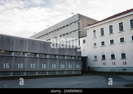 Oktober 2019 die Justizvollzugsanstalt Stadelheim in München (Oberbayern). [Automatisierte Übersetzung] Stockfoto